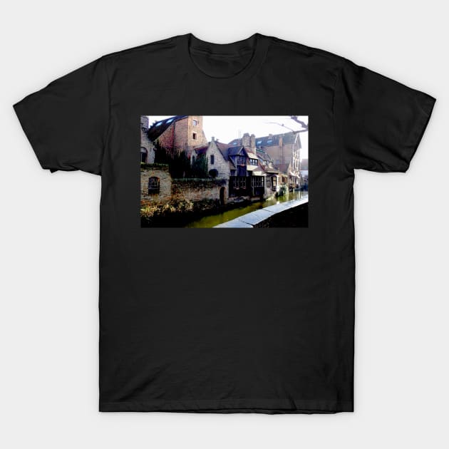 The Canals of Brugge T-Shirt by SHappe